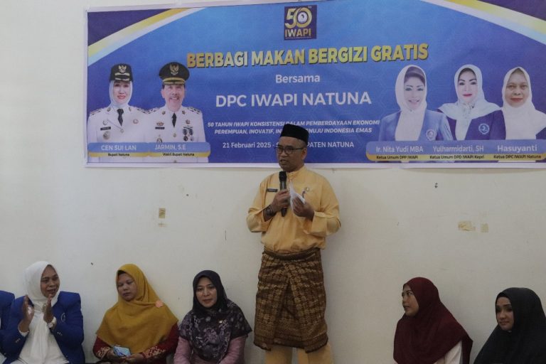 Pembukaan Acara Berbagi Makan Bergizi Di SLB Natuna